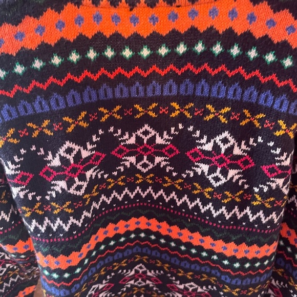 Talbots Vibrant Multicolor Knit Cardigan - Picture 6 of 9